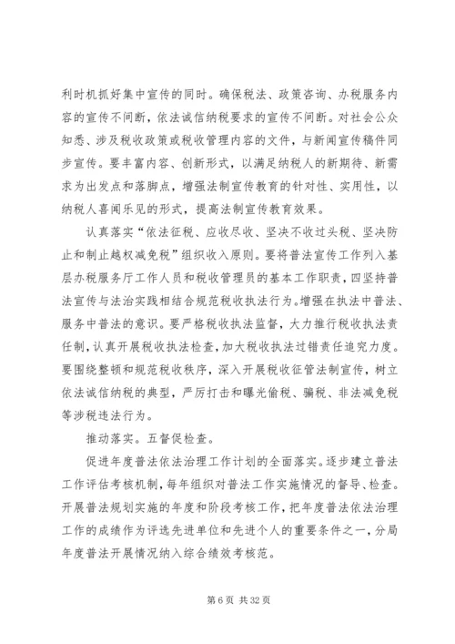 六五普法情况要点5篇.docx