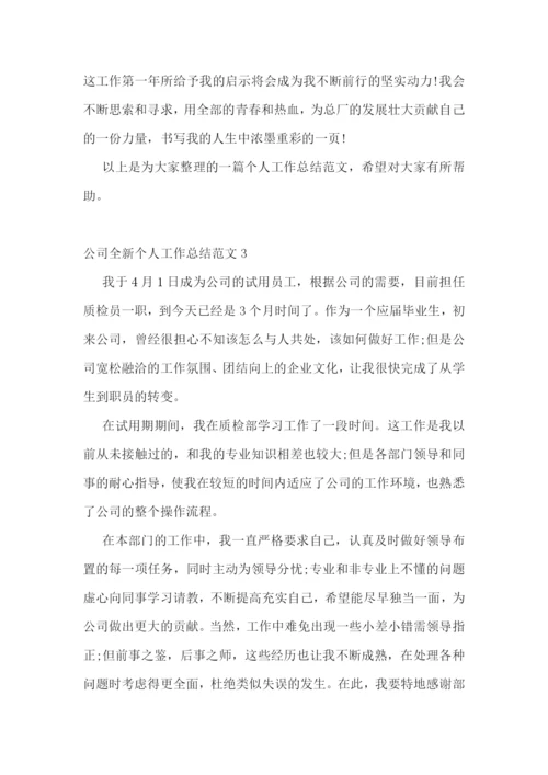 公司全新个人工作总结范文.docx