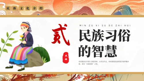 走进布依族文化通用PPT模板