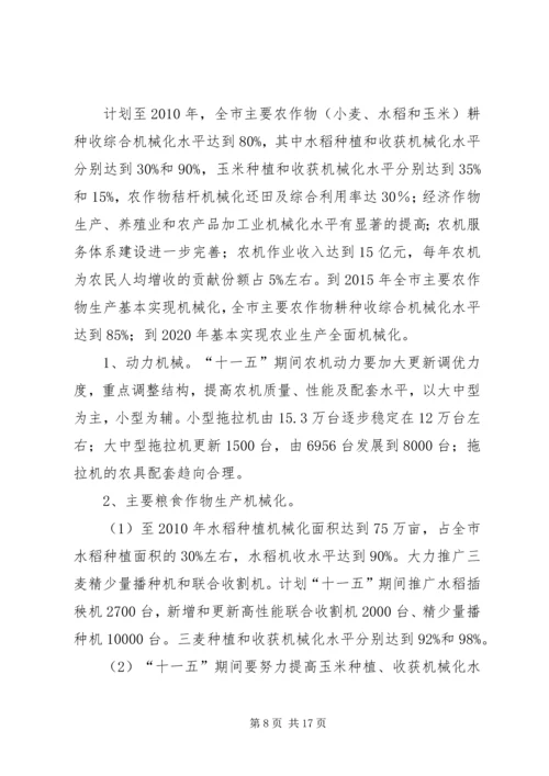 常熟十一五农业发展规划 (4).docx