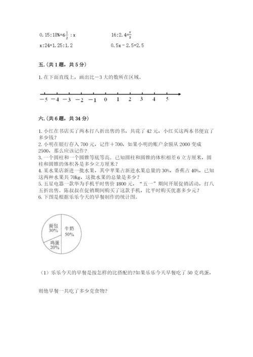 青岛版六年级数学下学期期末测试题及答案【网校专用】.docx