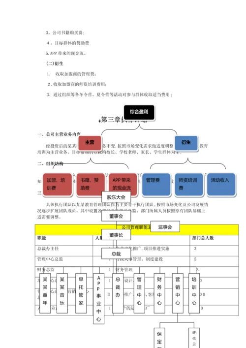 教育公司商业计划书.docx