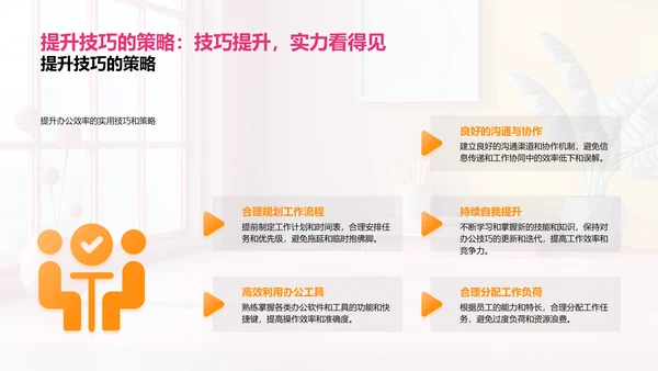 办公效率提升讲座PPT模板