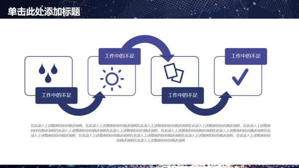 星空梦幻帆船商务工作汇报通用PPT模板