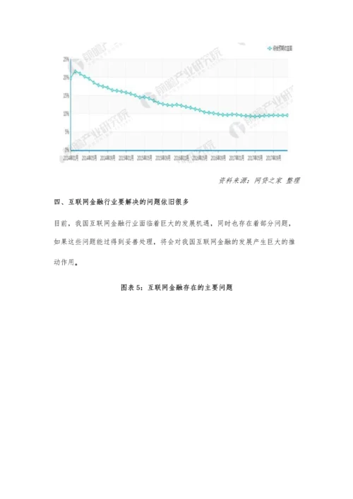 互联网金融行业现状分析-机遇与问题并存.docx