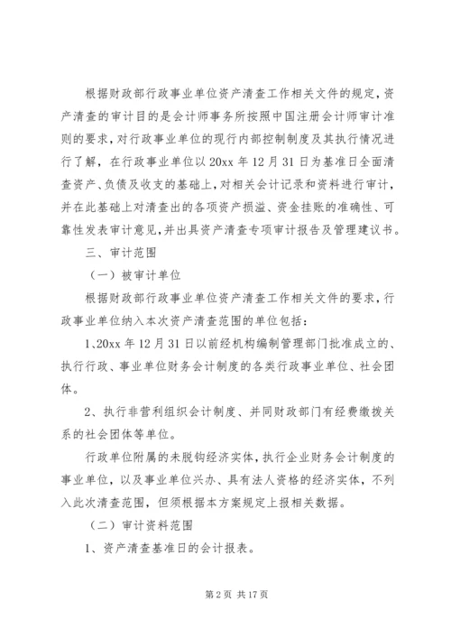 资产清查工作审计方案 (6).docx