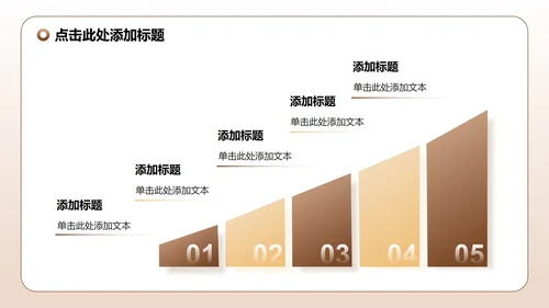 浅棕色简约风文献汇报毕业答辩PPT模板
