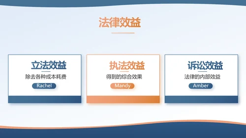 蓝色法律讲堂知识讲座培训宣传PPT