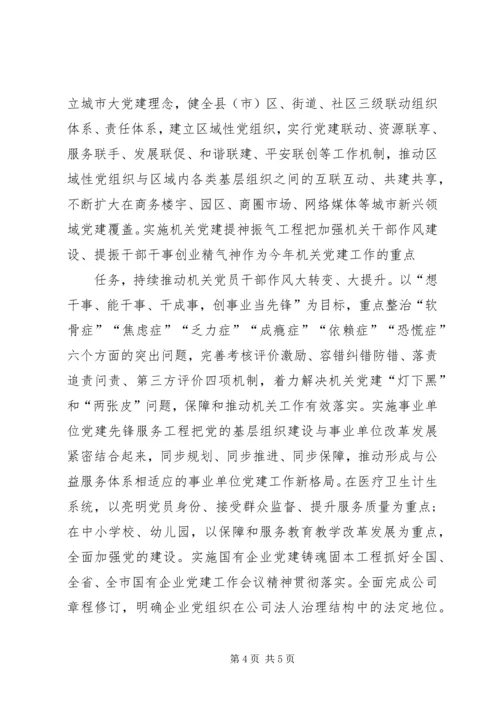 昆明基层党建提升年工作简报.docx