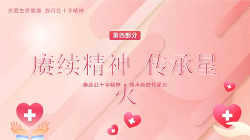 5月8日世界红十字日红十字精神红十字会PPT课件