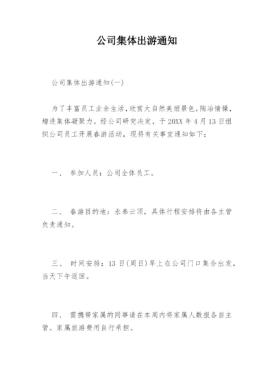 公司集体出游通知.docx