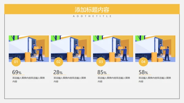 物流行业商业计划书通用PPT模板