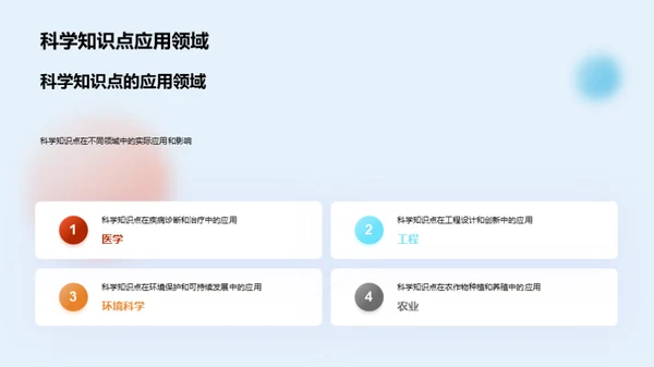 科学知识的探索与应用