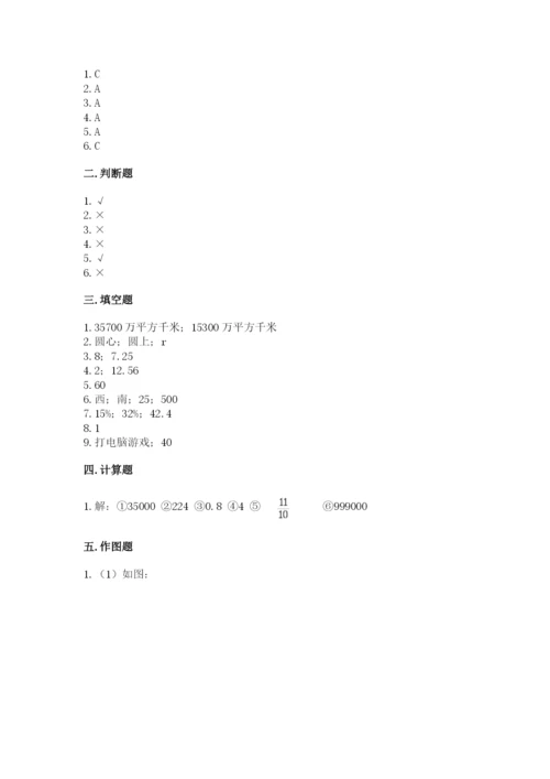小学六年级上册数学期末测试卷精品【满分必刷】.docx