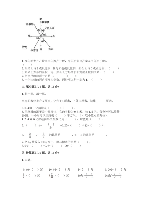 小升初数学期末测试卷含完整答案（名校卷）.docx