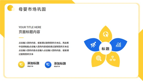 母婴护理月子中心幼儿早教行业宝妈通用PPT模板