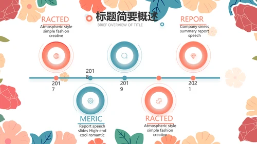 唯美水彩风赞美老师教师节动态PPT模板