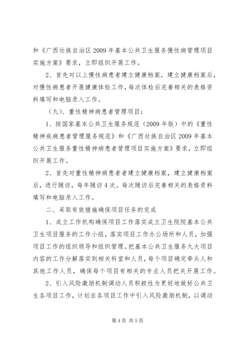 阿岗镇XX年基本公共卫生服务实施方案.docx