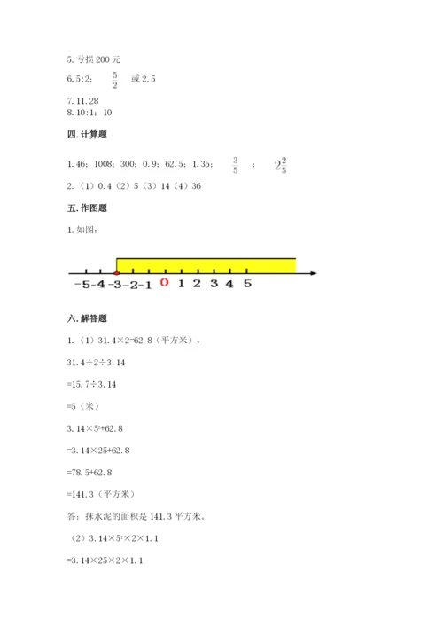 小升初六年级期末试卷及答案【易错题】.docx