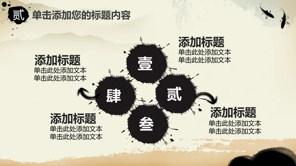 中国风古典乐器琵琶ppt模板