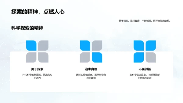 科学与生活实践PPT模板