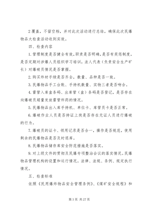 裕华煤矿民爆物品安全生产隐患排查治理整治工作实施方案.docx