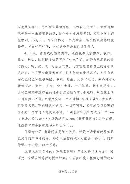 大学四年感想★.docx