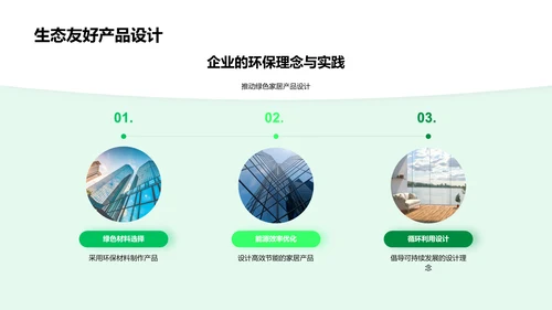 绿色家居承诺实践PPT模板