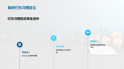 培养良好行为习惯