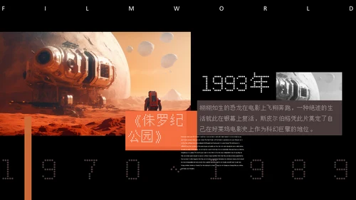 科幻电影通用PPT课件