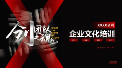 企业文化团队建设员工培训PPT课件