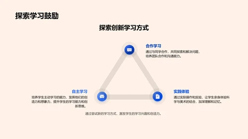 科学与艺术的融合PPT模板