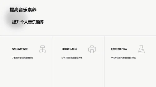 探索西洋音乐之旅