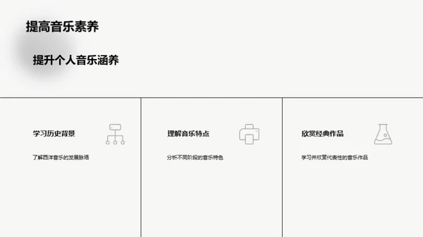 探索西洋音乐之旅