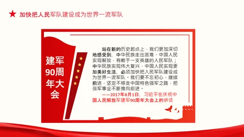 人民军队建设成为世界一流军队部队航母PPT