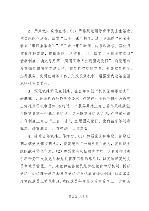 体育局某年党建工作要点.docx