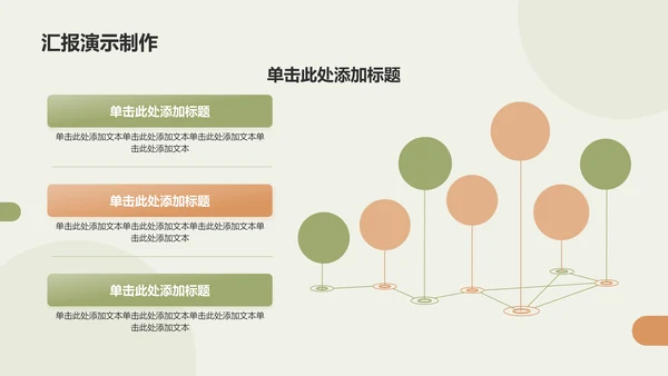 绿色简约风职场工作计划制定汇报PPT模板