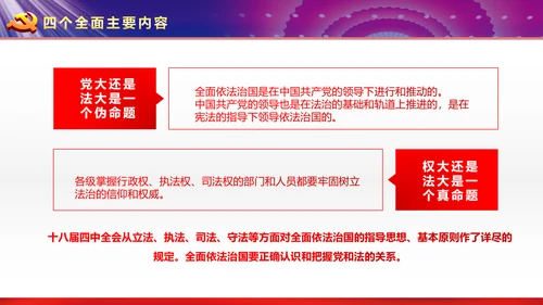 完整框架治国理政重要讲话党课PPT