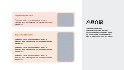 扁平PPT产品介绍