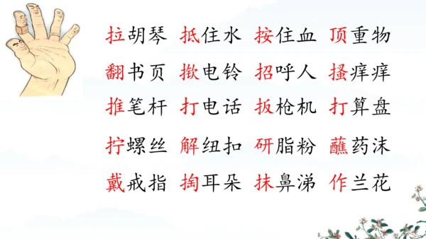 22 手指 课件