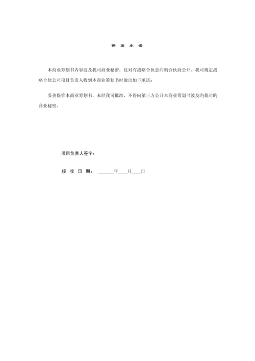 合作商业综合计划书.docx