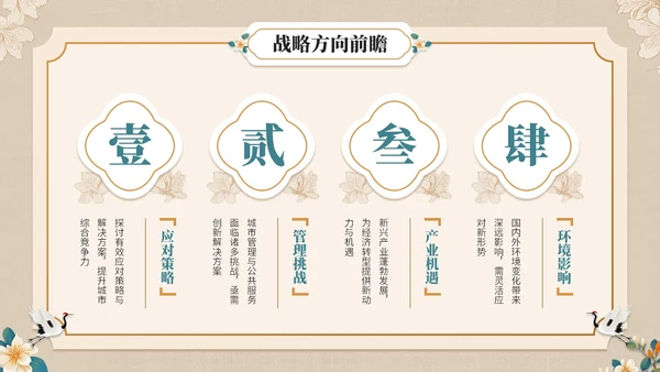 青橙双色中国风纪念香港回归周年活动PPT模板