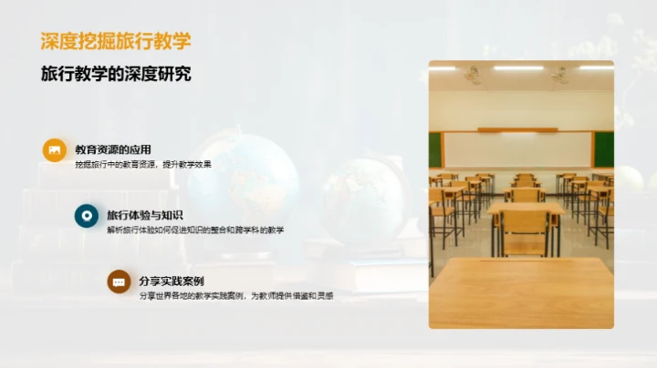 旅行结合课堂创新