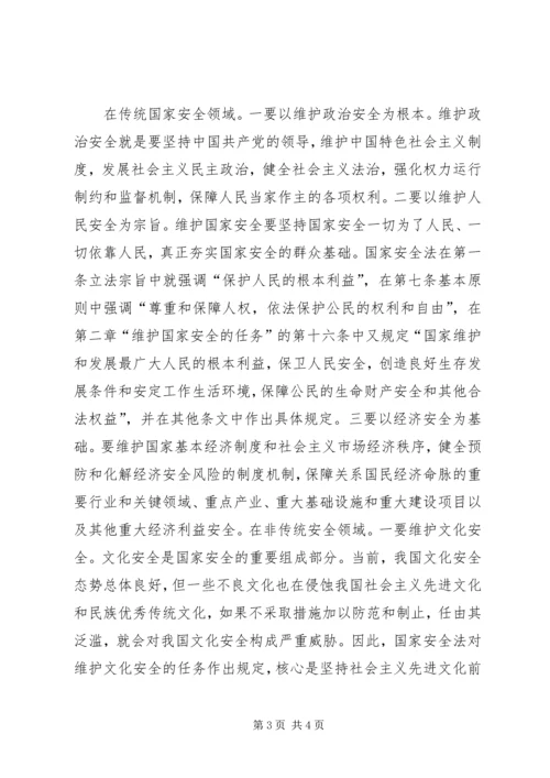 学习《国家安全法》心得体会.docx