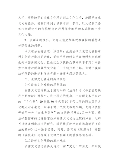 法律文化论文精编.docx
