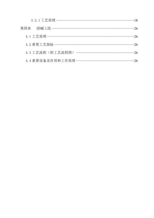 年产10万吨固碱标准工艺设计.docx