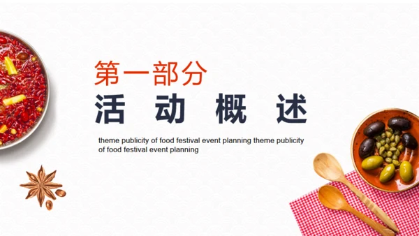 健康饮食活动策划方案吃美食通用PPT模板