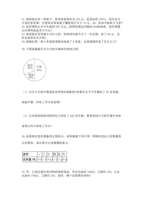 小升初数学应用题50道【模拟题】.docx