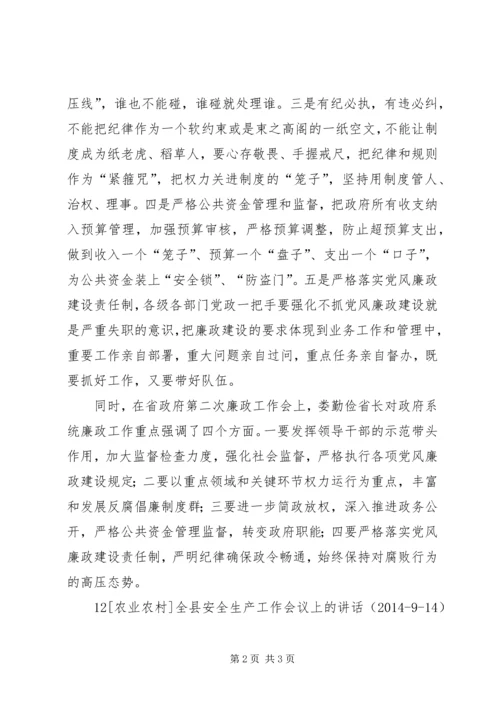 县政府廉政工作会上的讲话_1 (3).docx