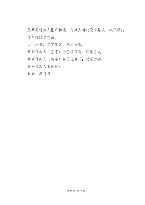借款人承诺书(代替声明) (2).docx